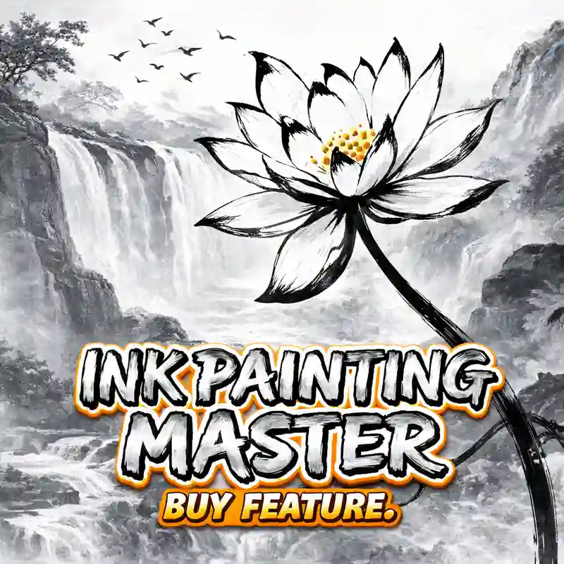 Ink Painting Master Buy Feature Casino Game